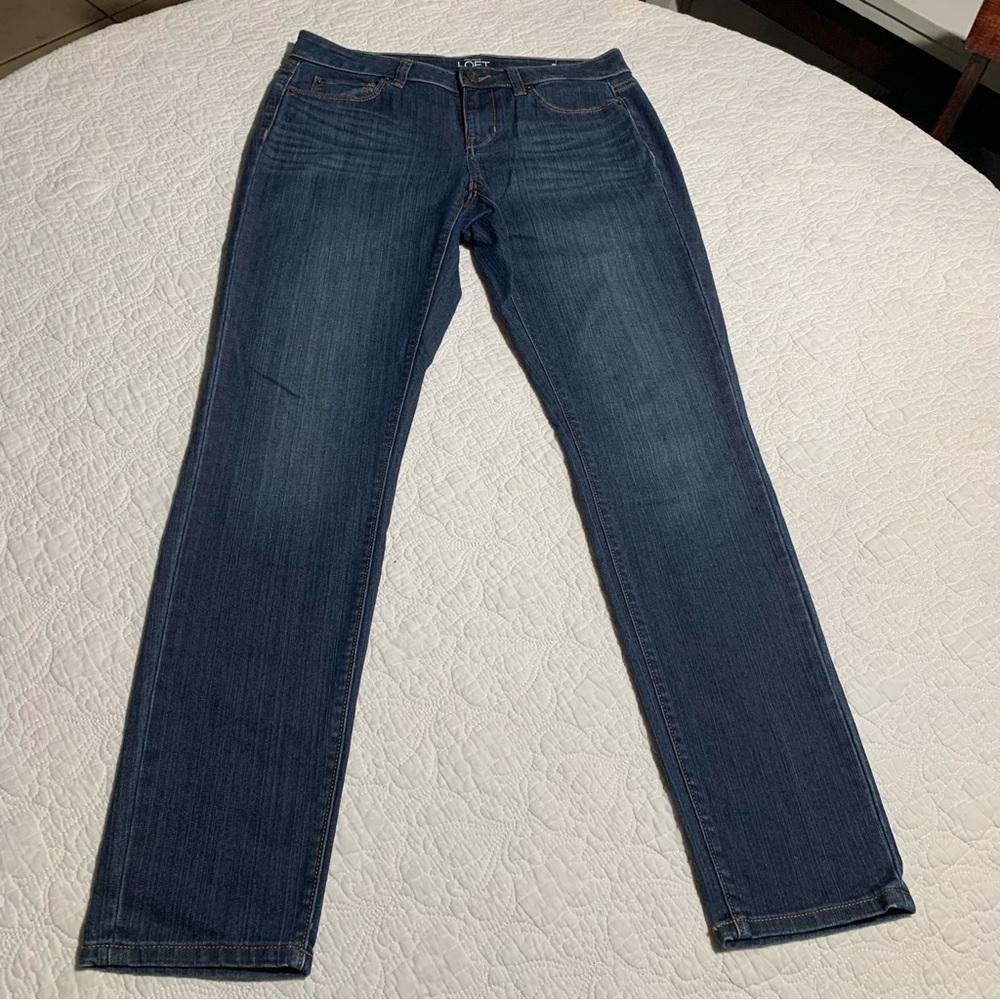 Loft Ann Taylor curvy skinny jeans